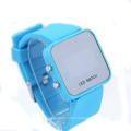 Fashion Kids Silicone bracelet en lumière blanche montres led